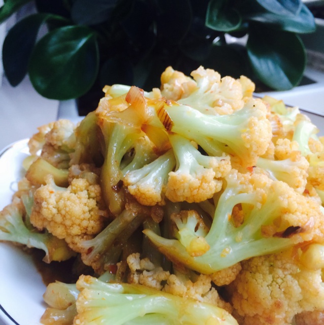 很“浪费”米饭的家常菜之一-------干锅菜花
