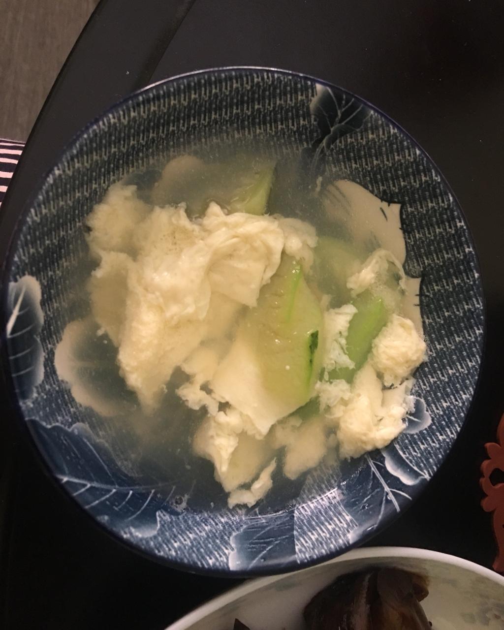 丝瓜蛋汤