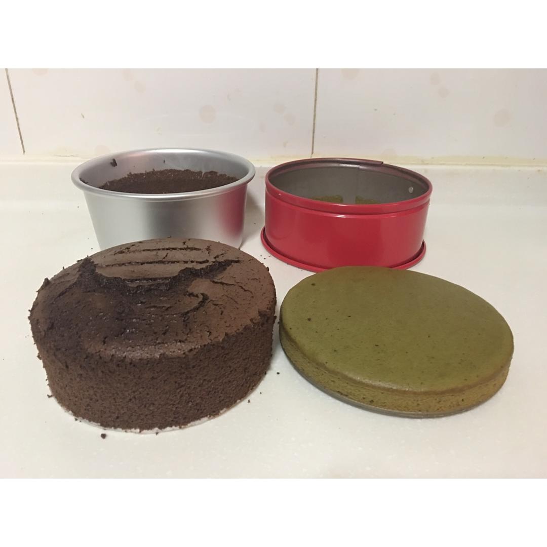 超简单完美戚风蛋糕（6寸2蛋）附打发、翻拌、脱模视频