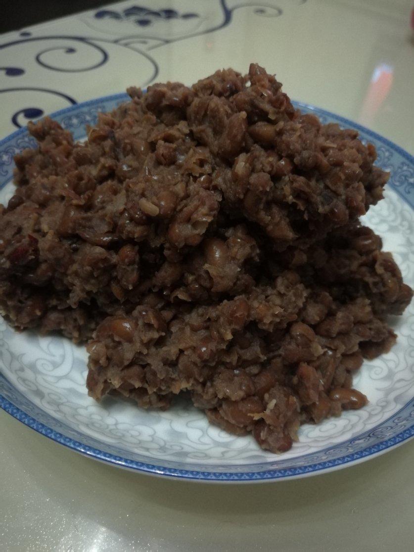 免炒 电饭煲自制红豆馅