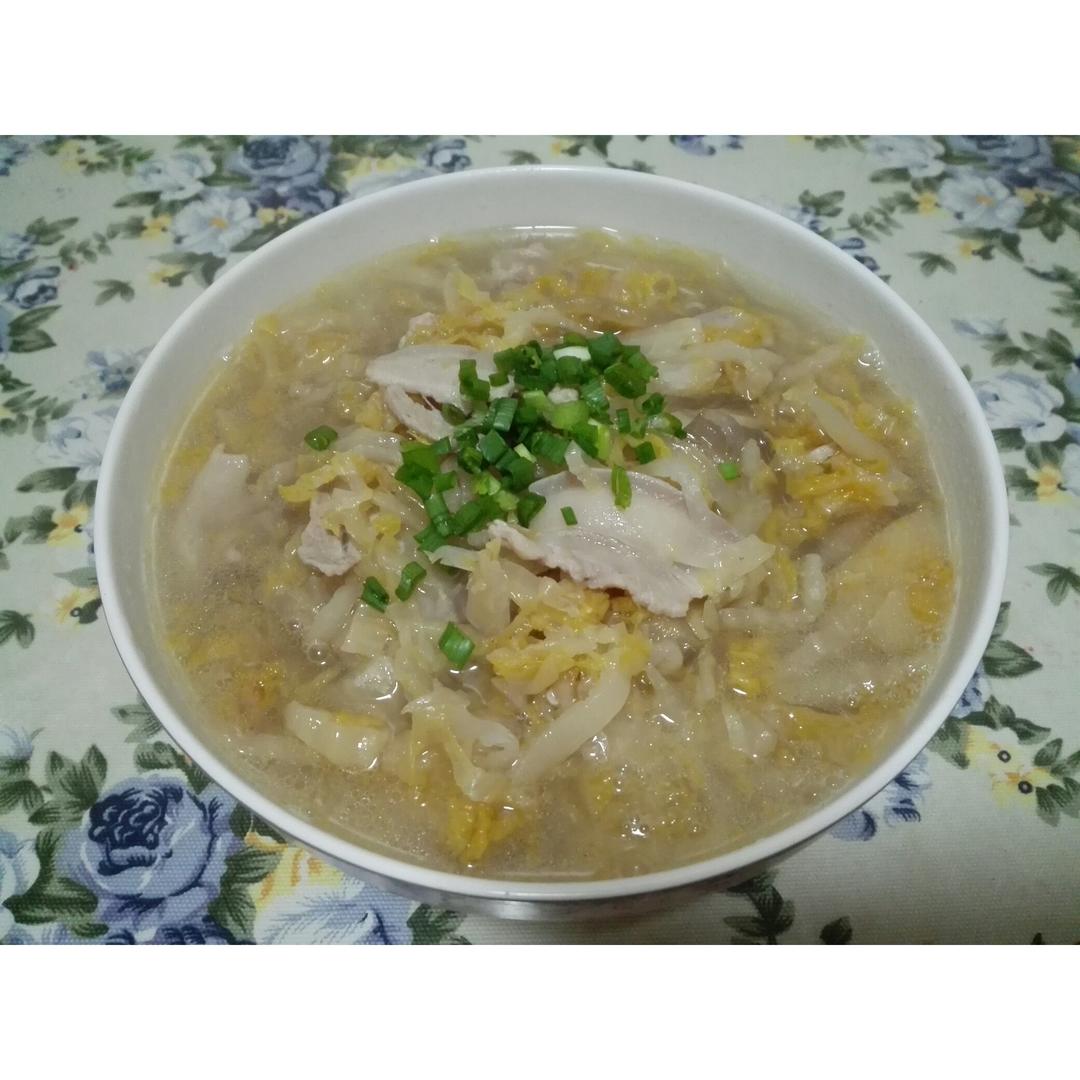 酸菜白肉炖粉条