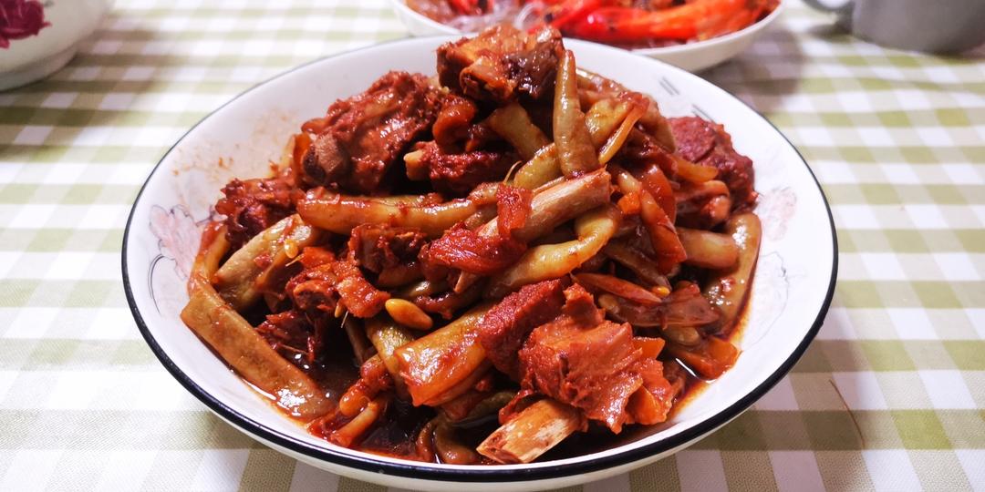 排骨炖豆角