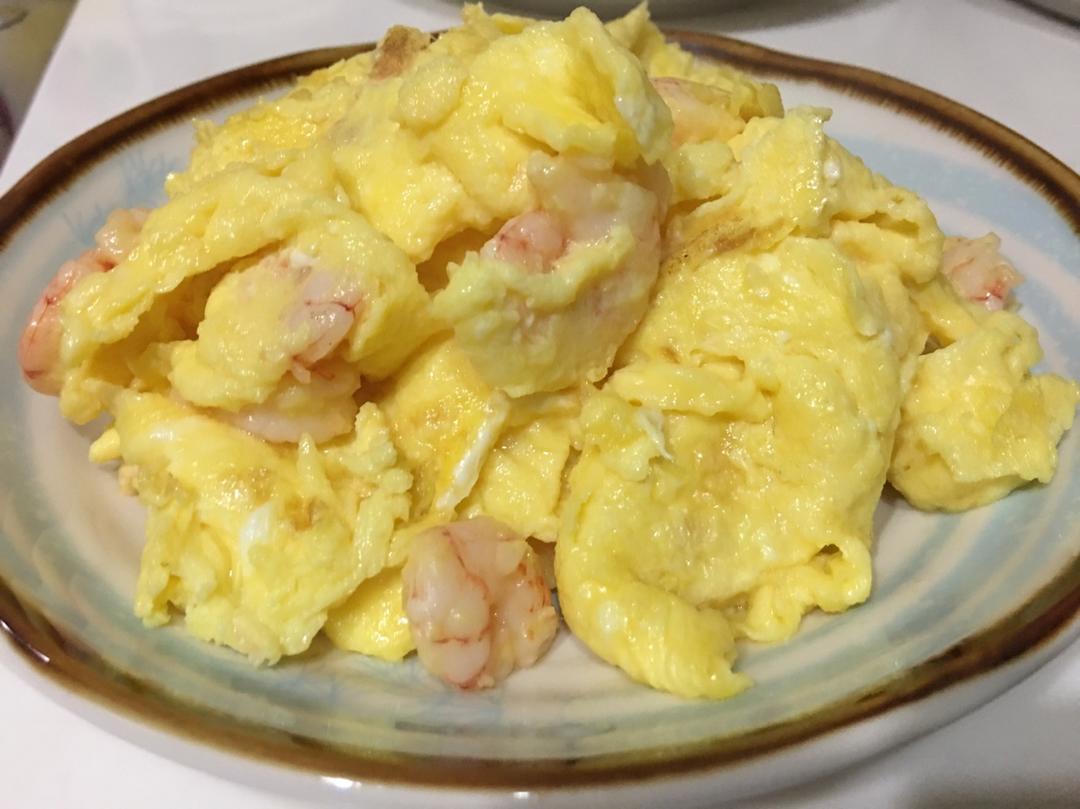 虾仁炒蛋