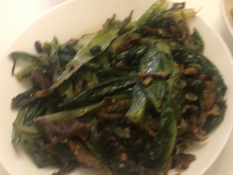 豆豉鲮鱼油麦菜