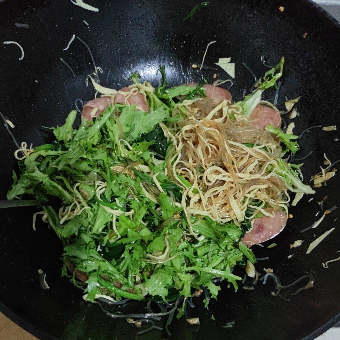 万能凉拌菜料汁（凉拌菠菜粉丝）