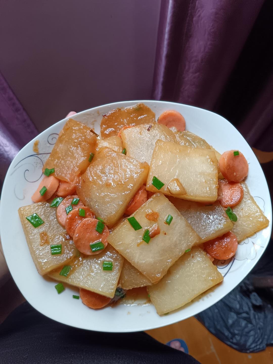 蚝油焖冬瓜