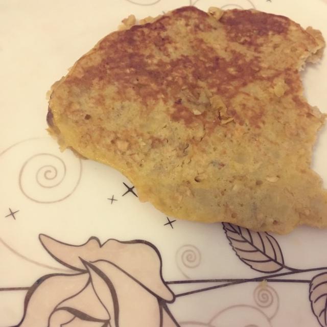 香蕉鸡蛋燕麦饼