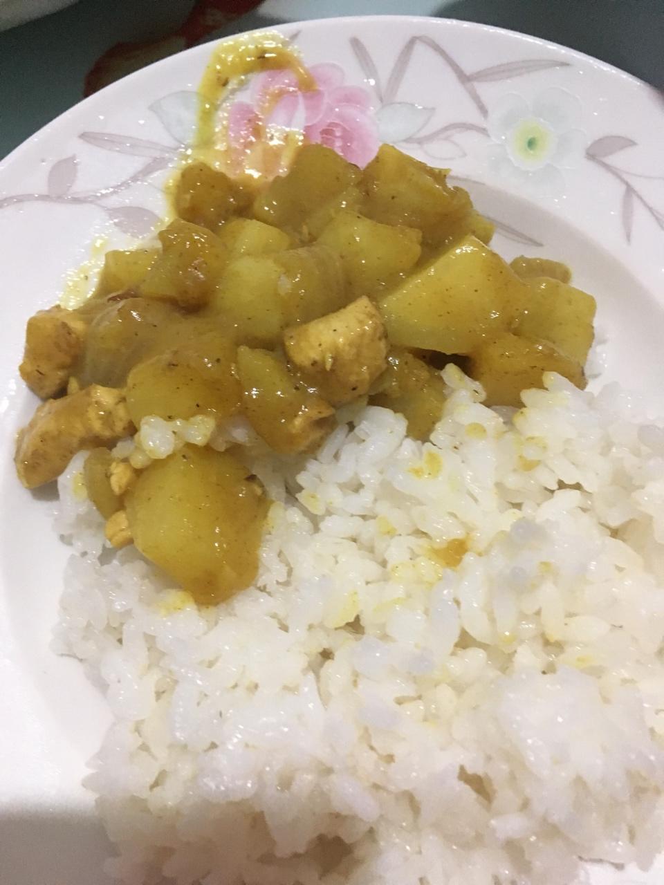 咖喱鸡肉饭