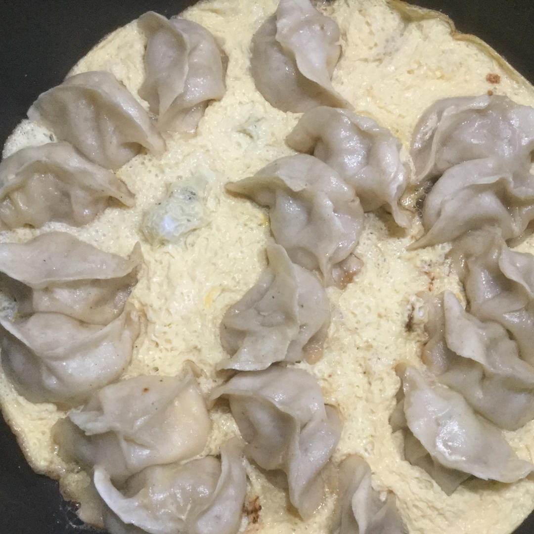 懒人快手抱蛋煎饺