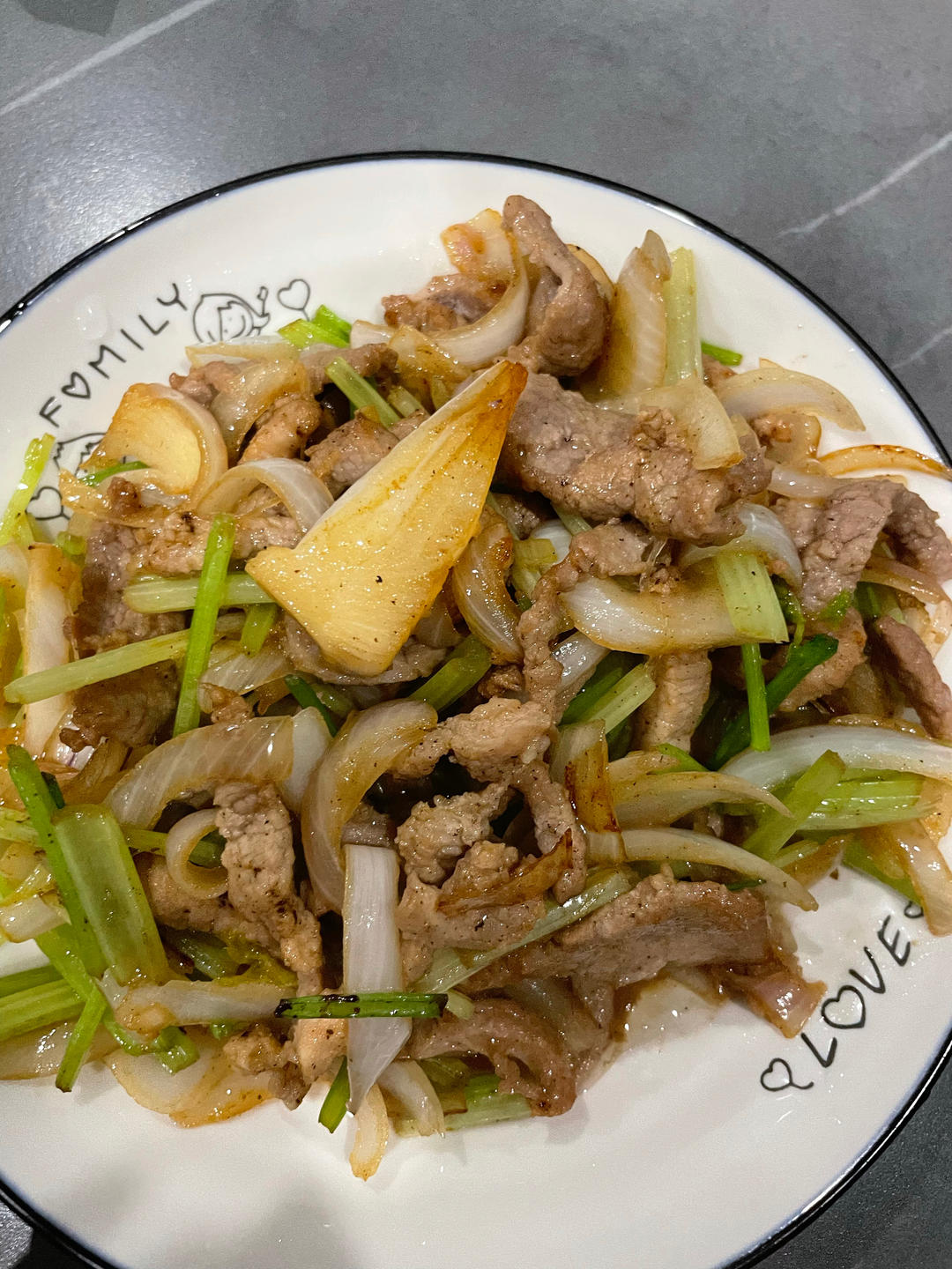 小炒牛肉