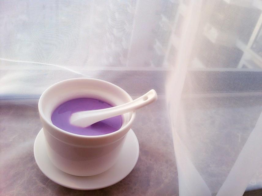 梦幻紫薯奶