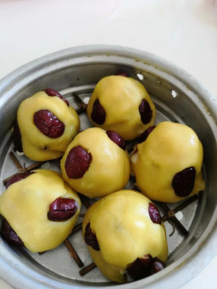 喜欢你的糖小妞做的黄米面年糕