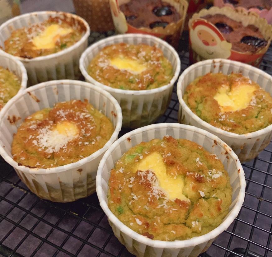 生酮牛油果奶酪爆浆马芬