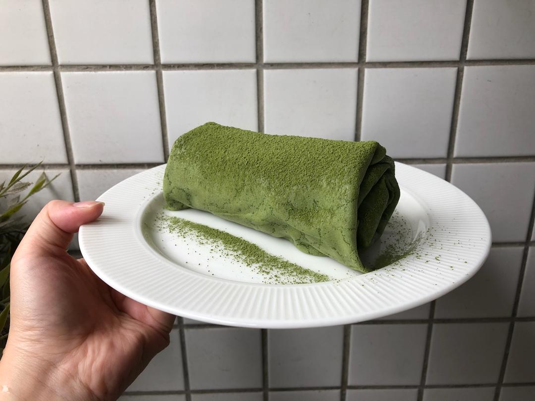 抹茶奶冻毛巾卷【曼食慢语】