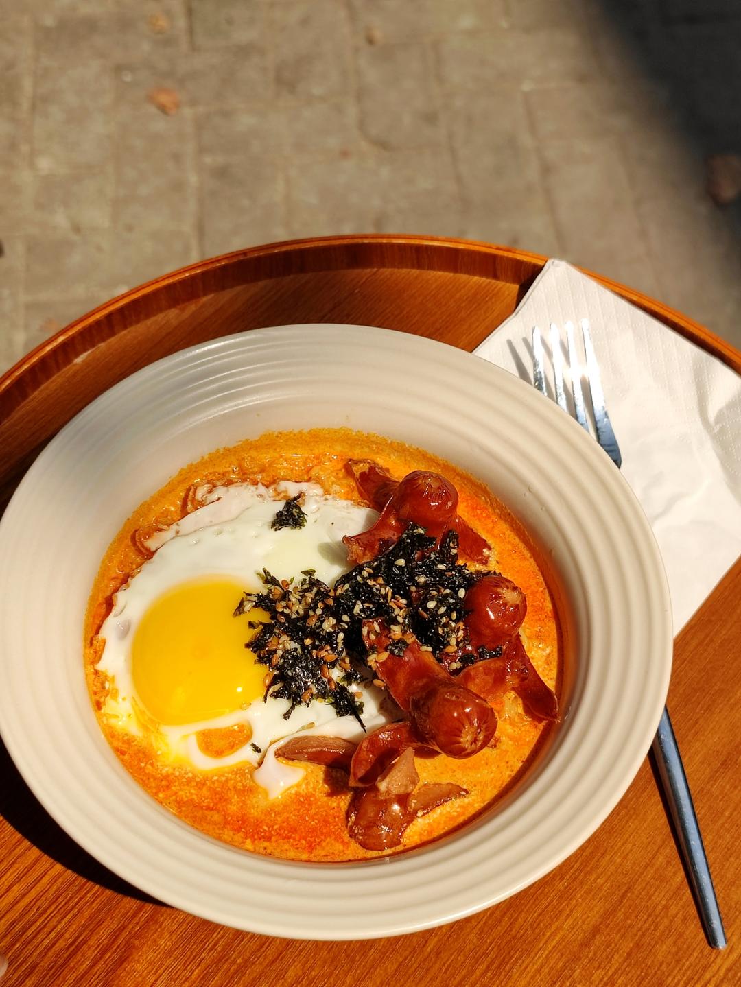 火鸡汤面（微辣）