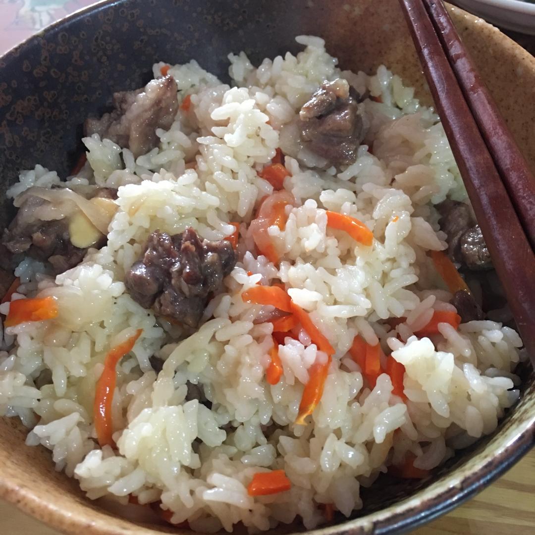 独家新疆手抓羊肉饭