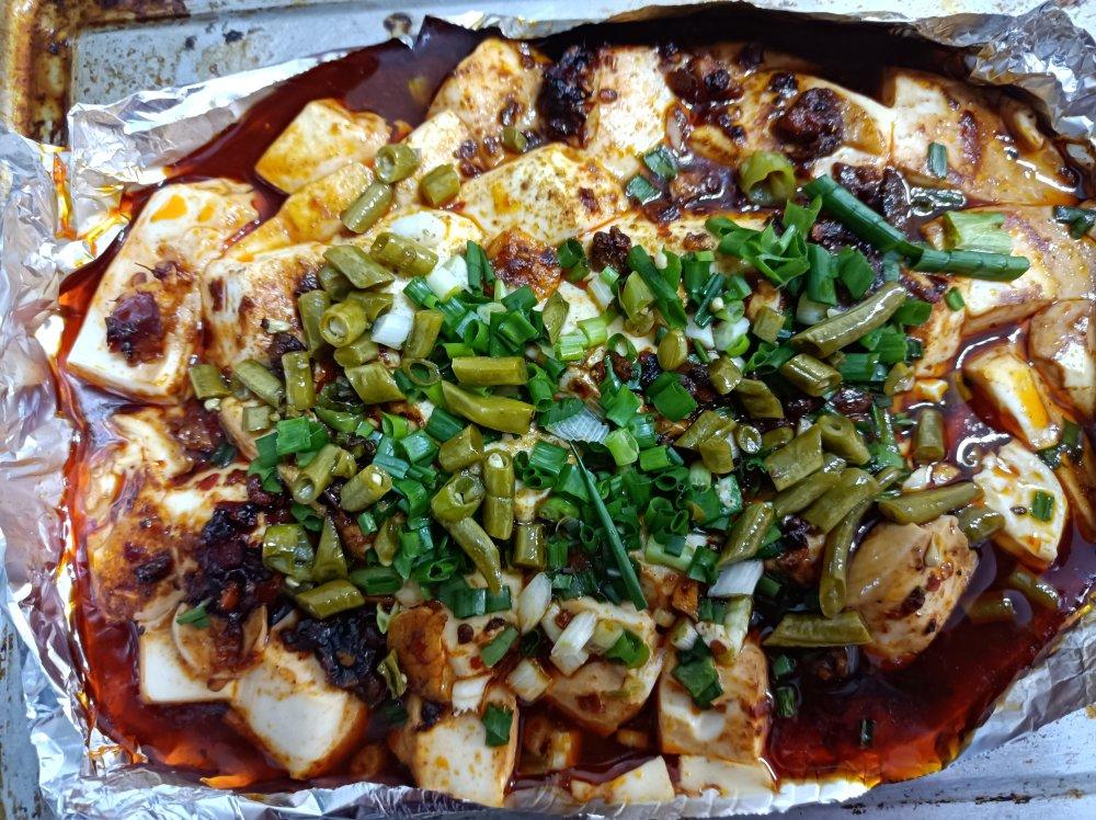 烤嫩豆腐内酯豆腐（烤箱版）