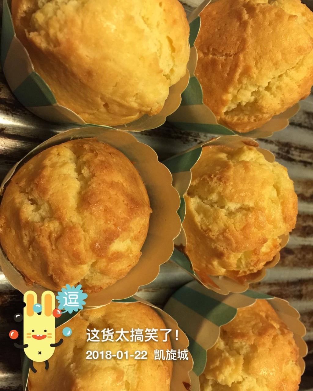 淡奶油马芬