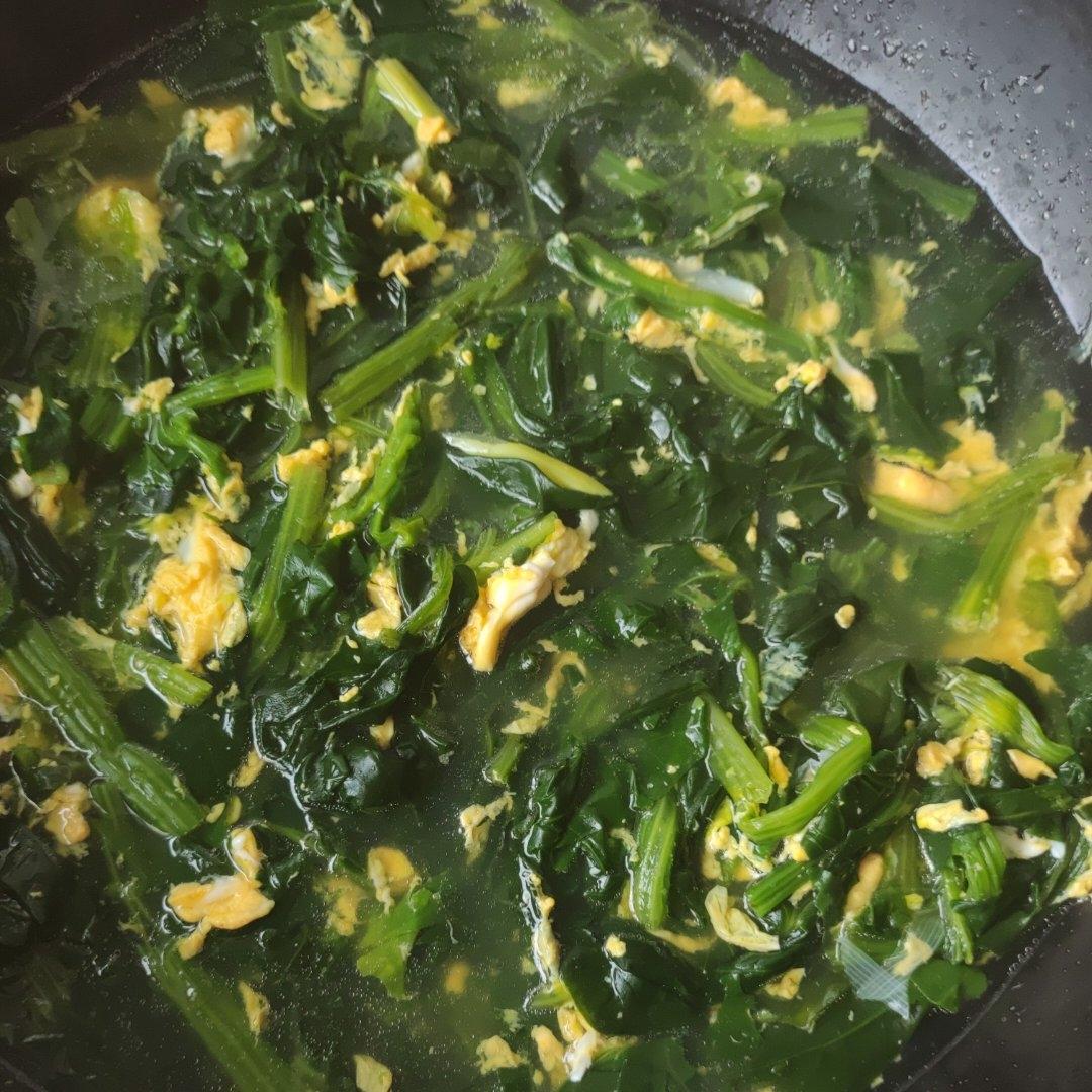 菠菜鸡蛋汤