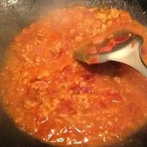 番茄肉酱面的做法 步骤8