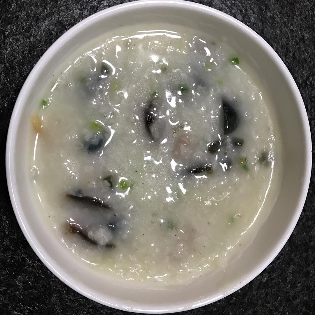 皮蛋瘦肉粥 Pidan & Pork Rice Soup