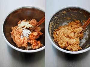日式鸡肉饼的做法 步骤2