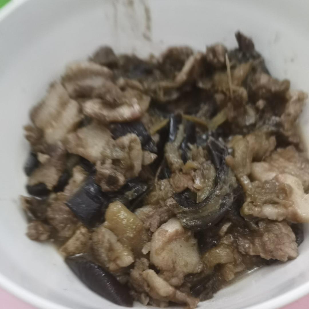 巨好吃的茄子炖肉