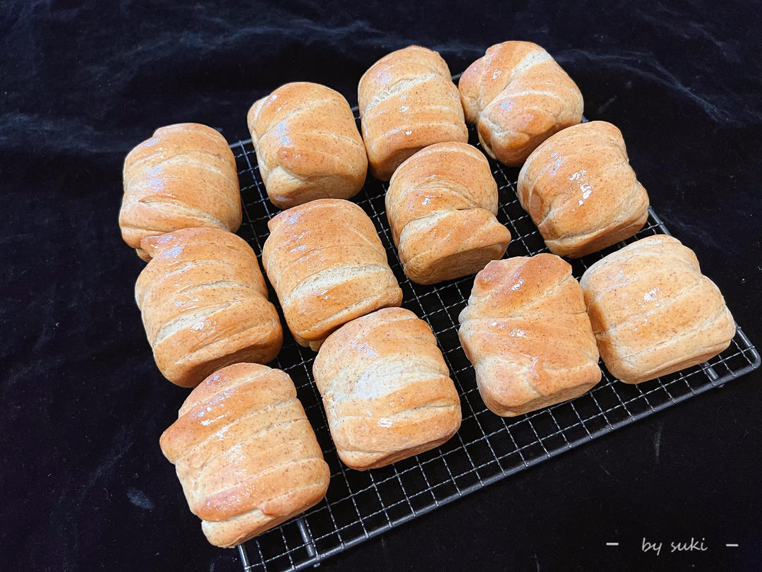 双倍黑糖花生酱小吐司🍞香气满分💯