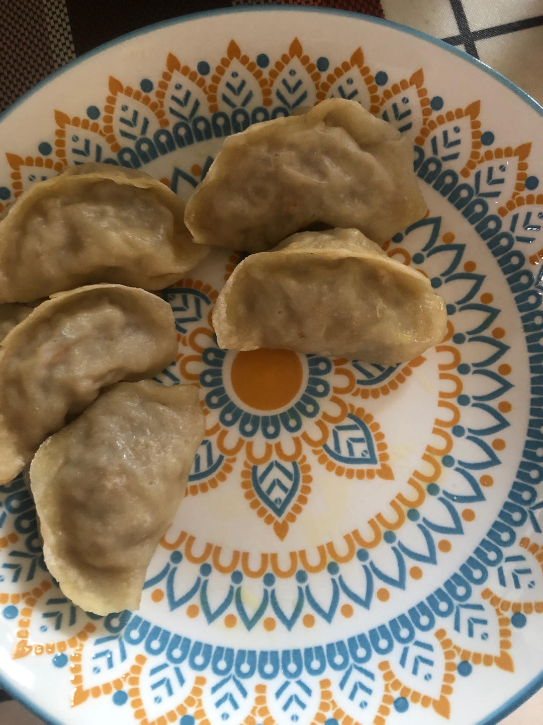 胡萝卜牛肉香菜饺子