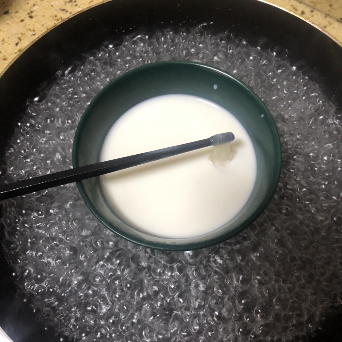 椰香木瓜奶冻的做法 步骤2