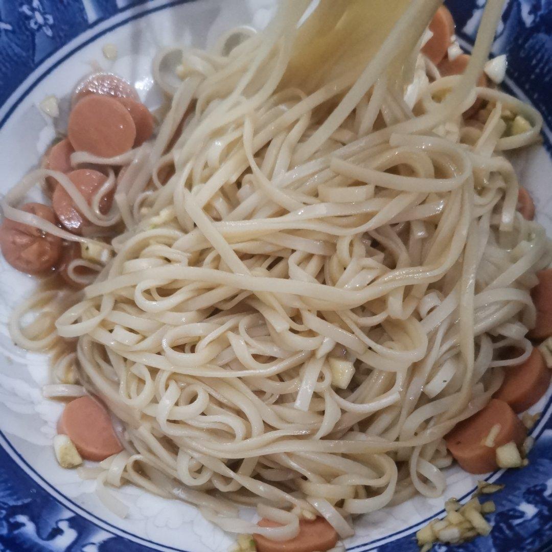 蒜面条