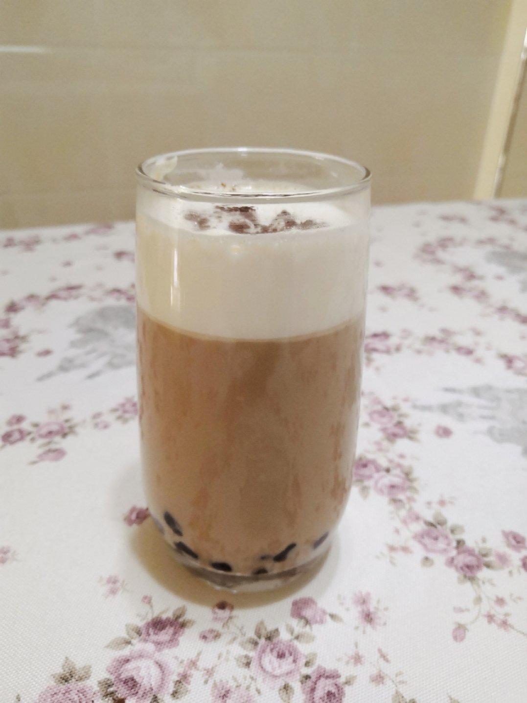 浓香奶盖🍧（内含奶茶做法，超详细图解）
