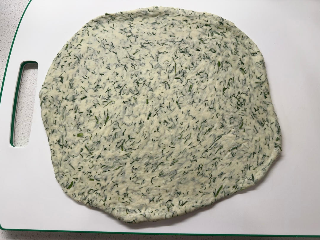 茴香发面饼