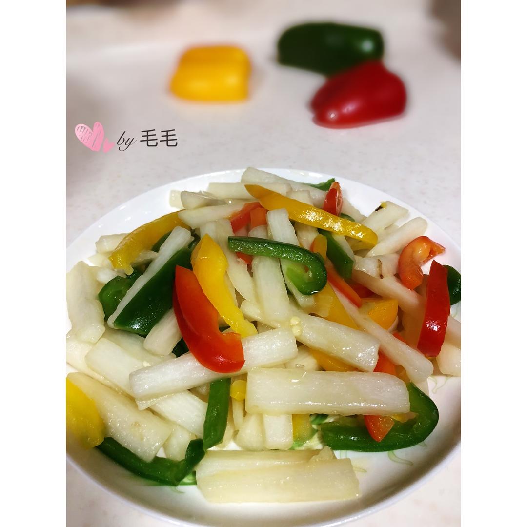 清新爽口炒山药