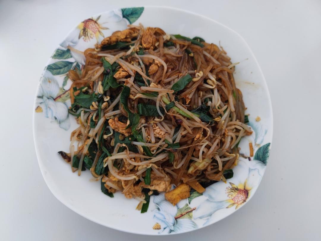 豆芽炒粉条