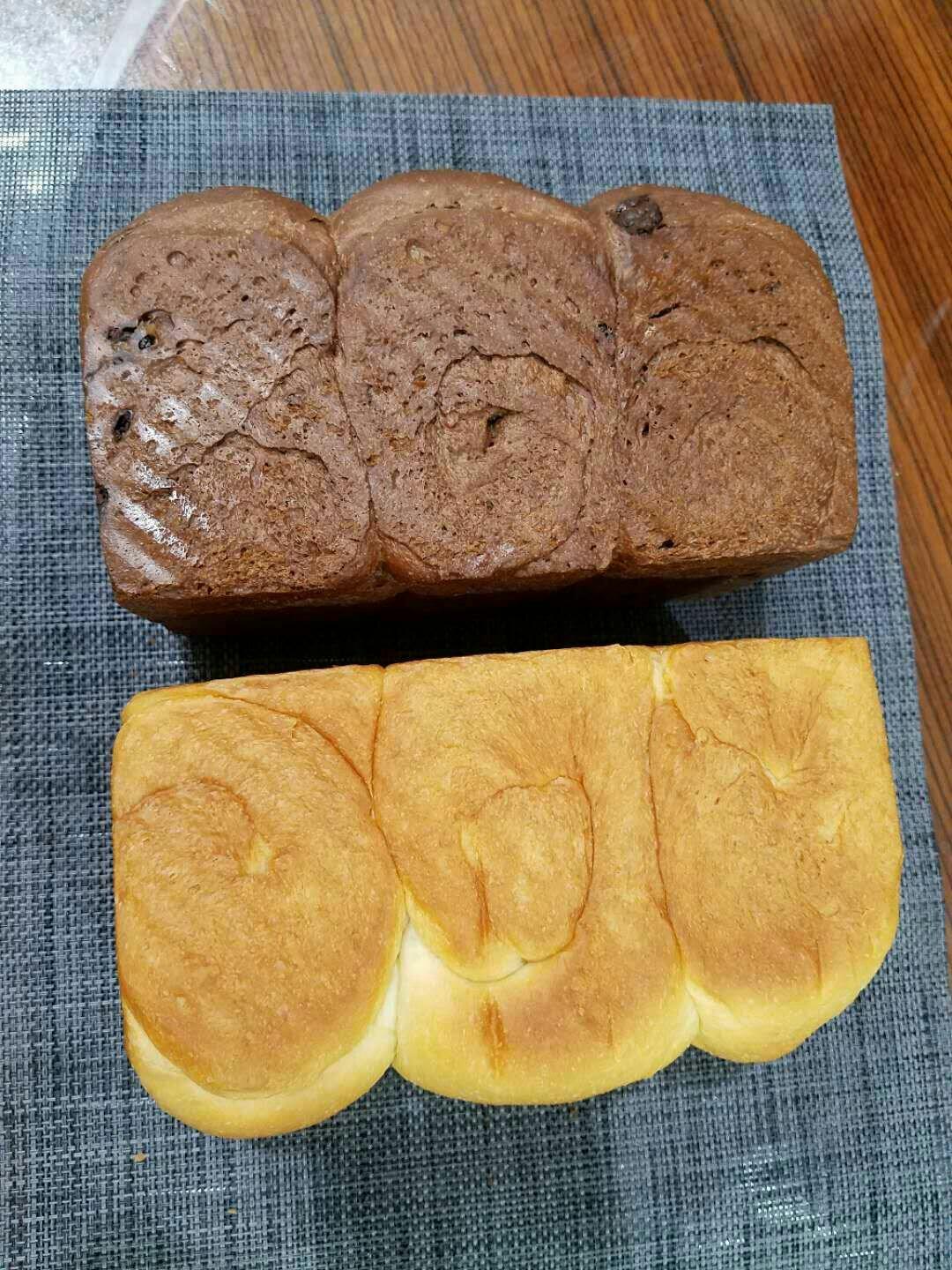 奶油巧克力吐司