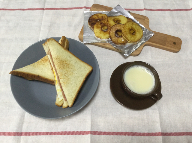 切片面包烤着吃