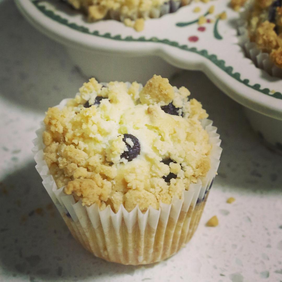 金宝顶爆浆蓝莓乳酪马芬（PH+川上文代）