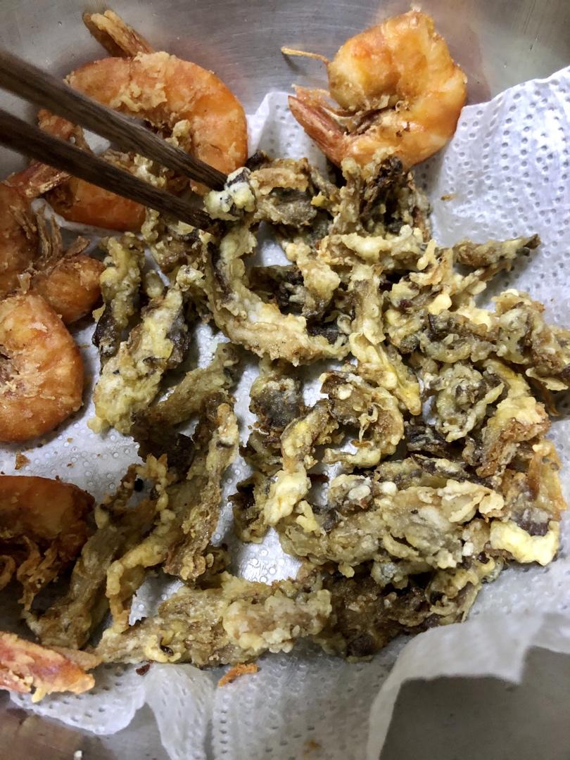 东北天妇罗？炸蘑菇