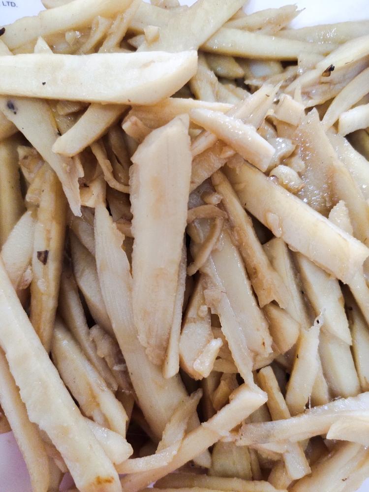 39.爆炒藕丝的做法