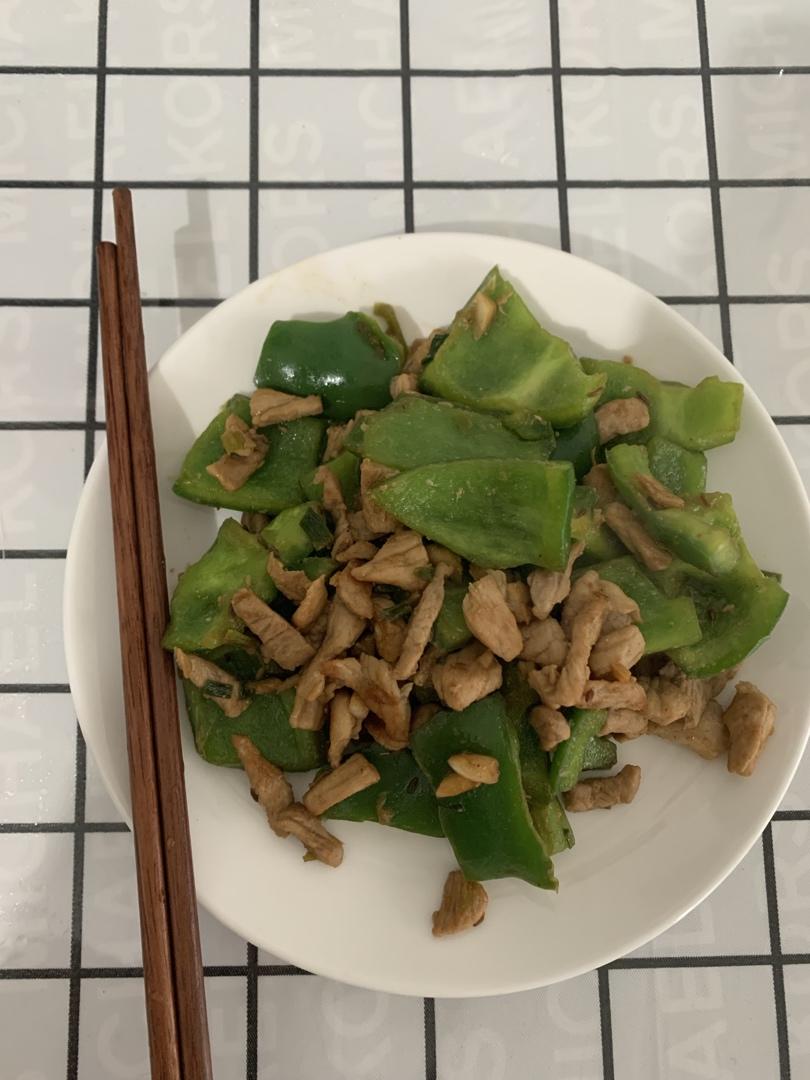 【甜椒炒肉】