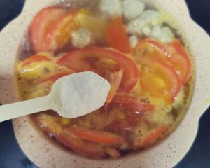 西红柿土豆肉丸汤的做法 步骤15