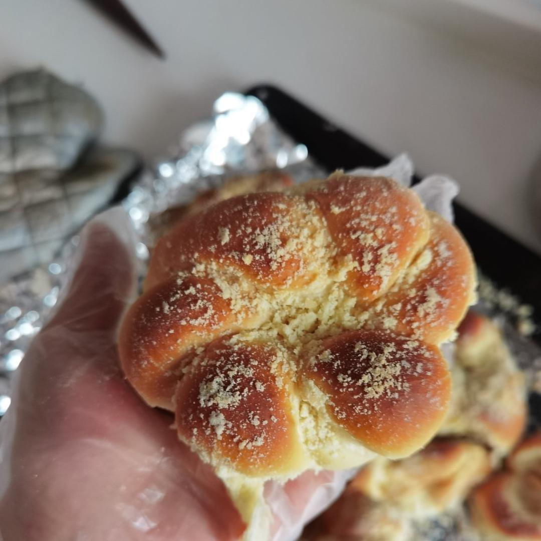 又香又软又拉丝，咬一口奶香十足！超治愈的淡奶油波兰种小餐包