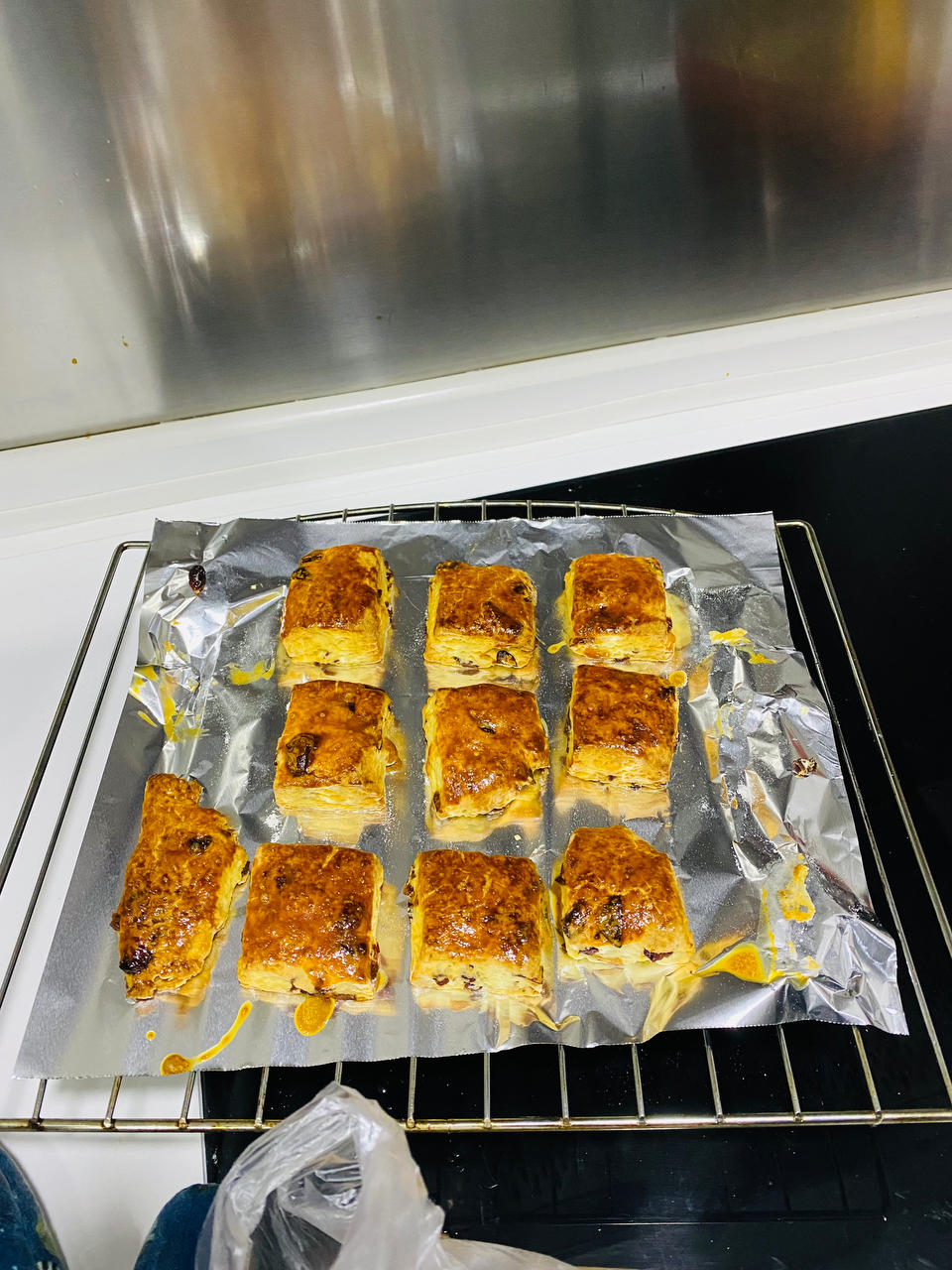 消耗淡奶油的司康