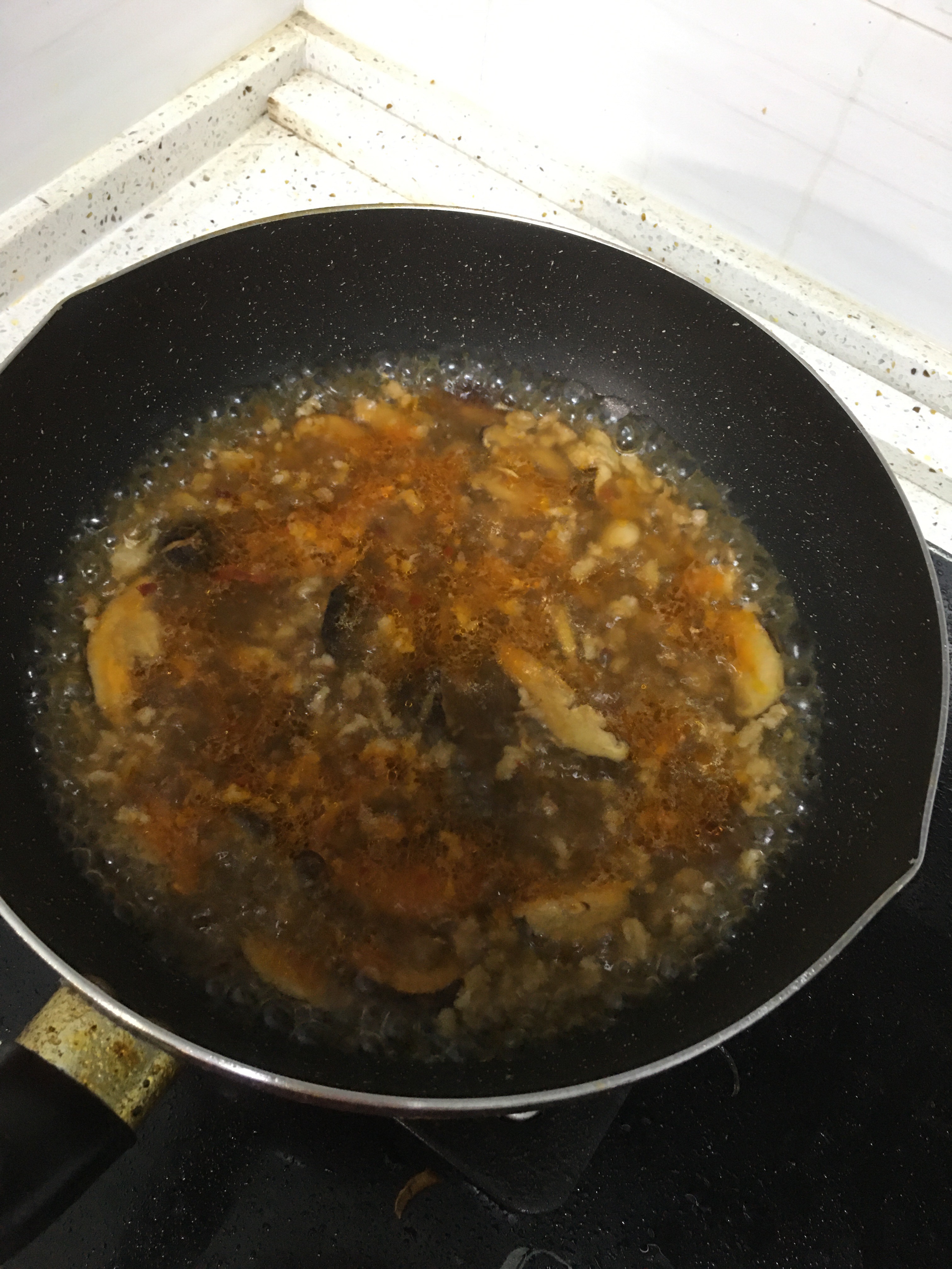 砂锅肉末粉丝煲的做法 步骤6