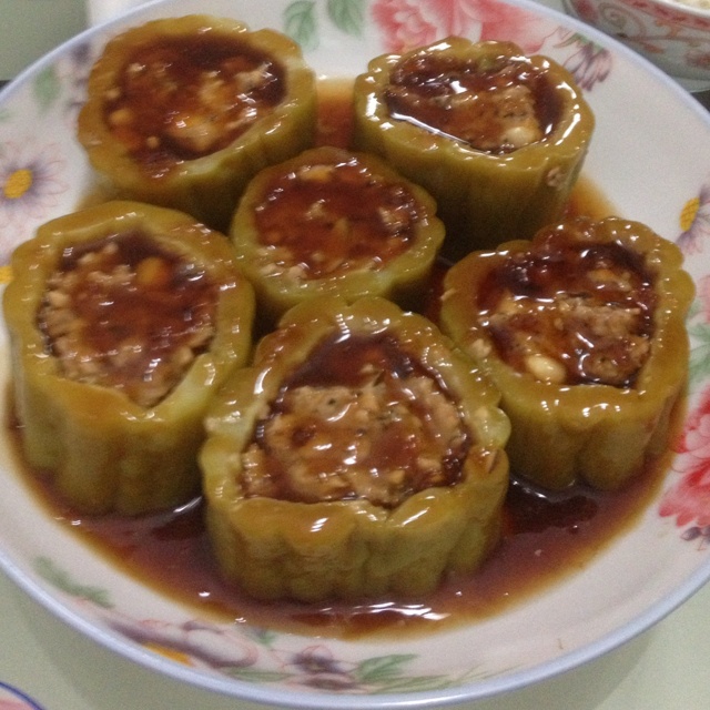 肉酿苦瓜