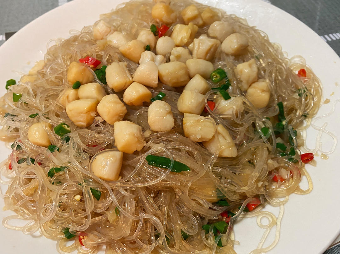 粉丝蒸瑶柱
