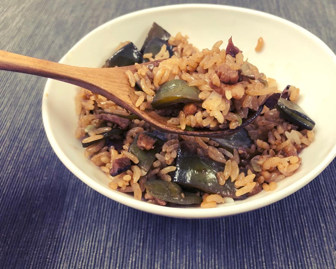 家乡扁豆肉饭