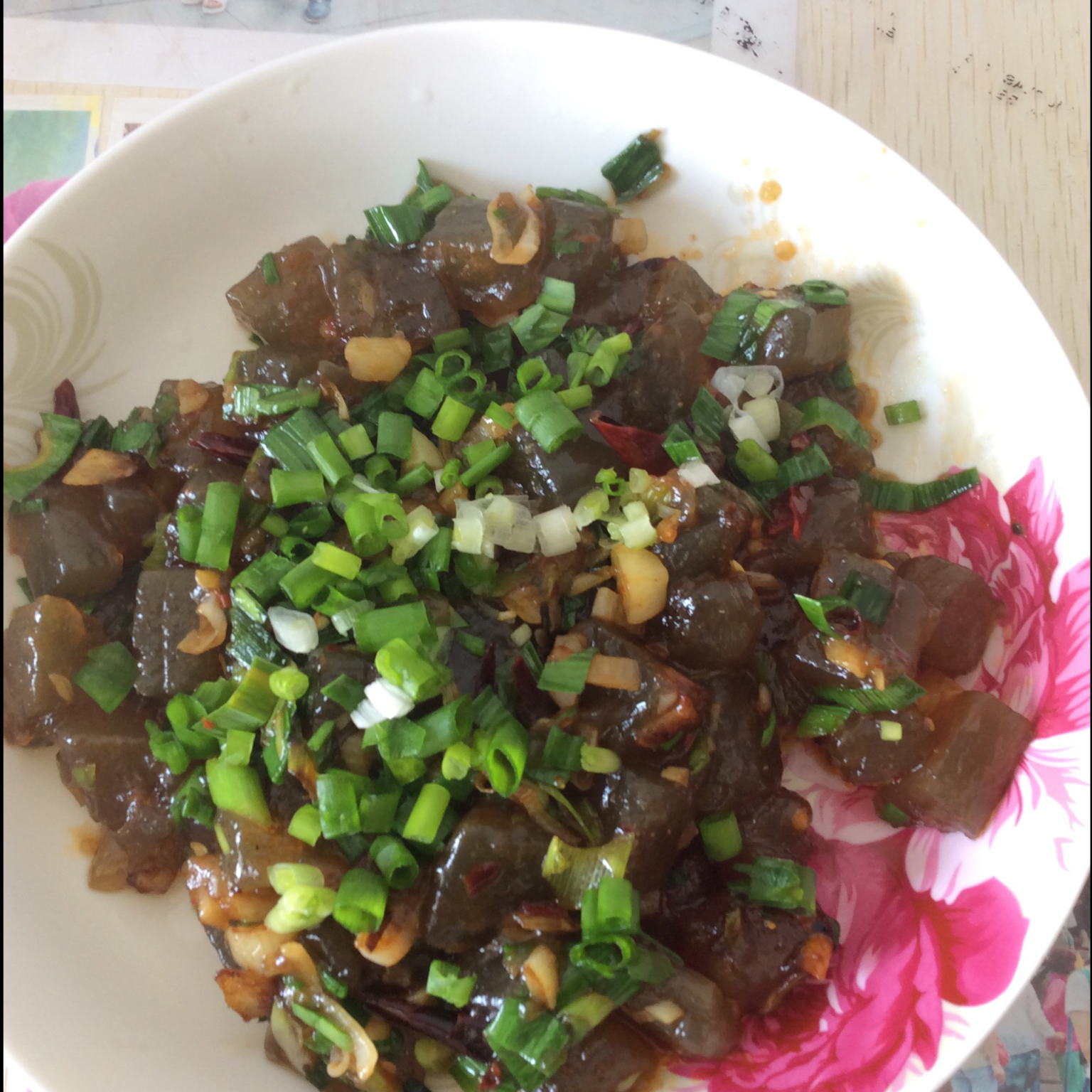 炒凉粉
