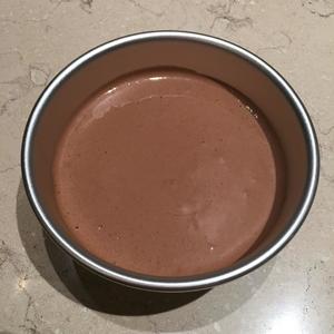 巧克力戚风（六寸）的做法 步骤15